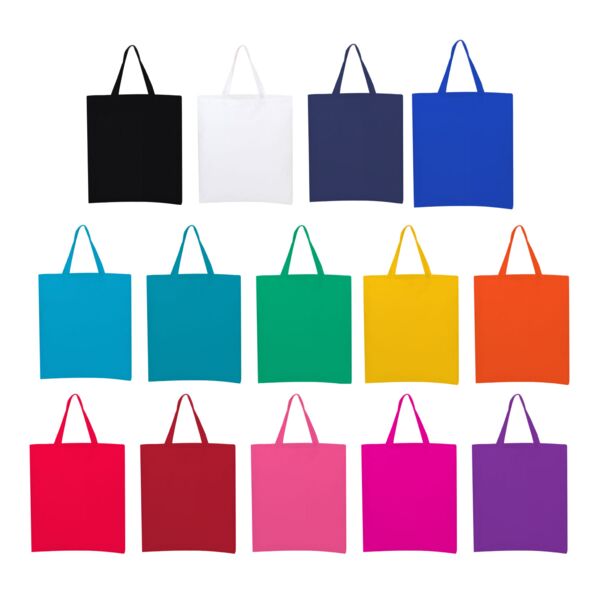 Coloured Calico Bag Short Handle Thumbnail